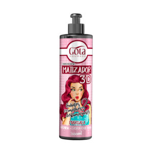 Matizador Condicionador 3D Marsala Gota Dourada 300 ml