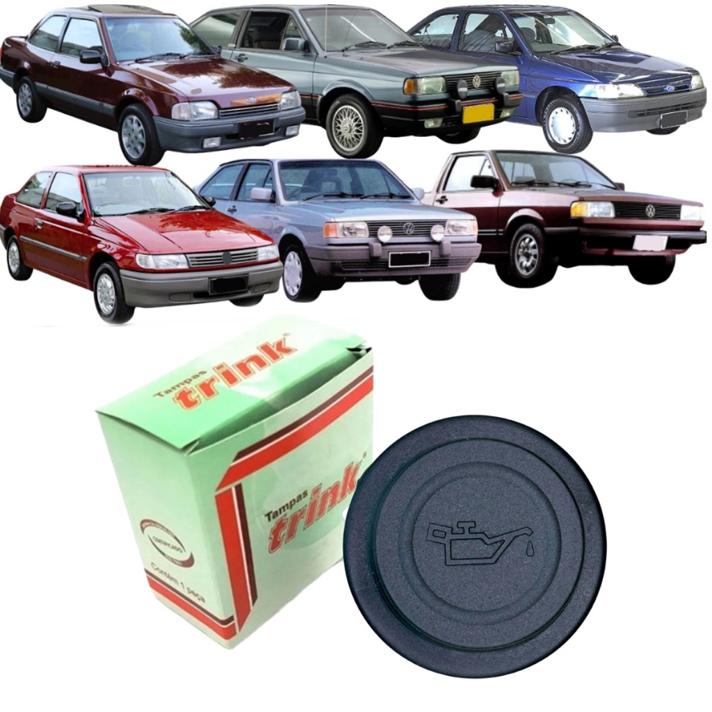 Tampa do ?leo Motor CHT VW Gol Parati Saveiro Ford Corcel Belina 1 Tampa Óleo Motor Corcel Belina Del Rey Pampa Gol Cht Todos