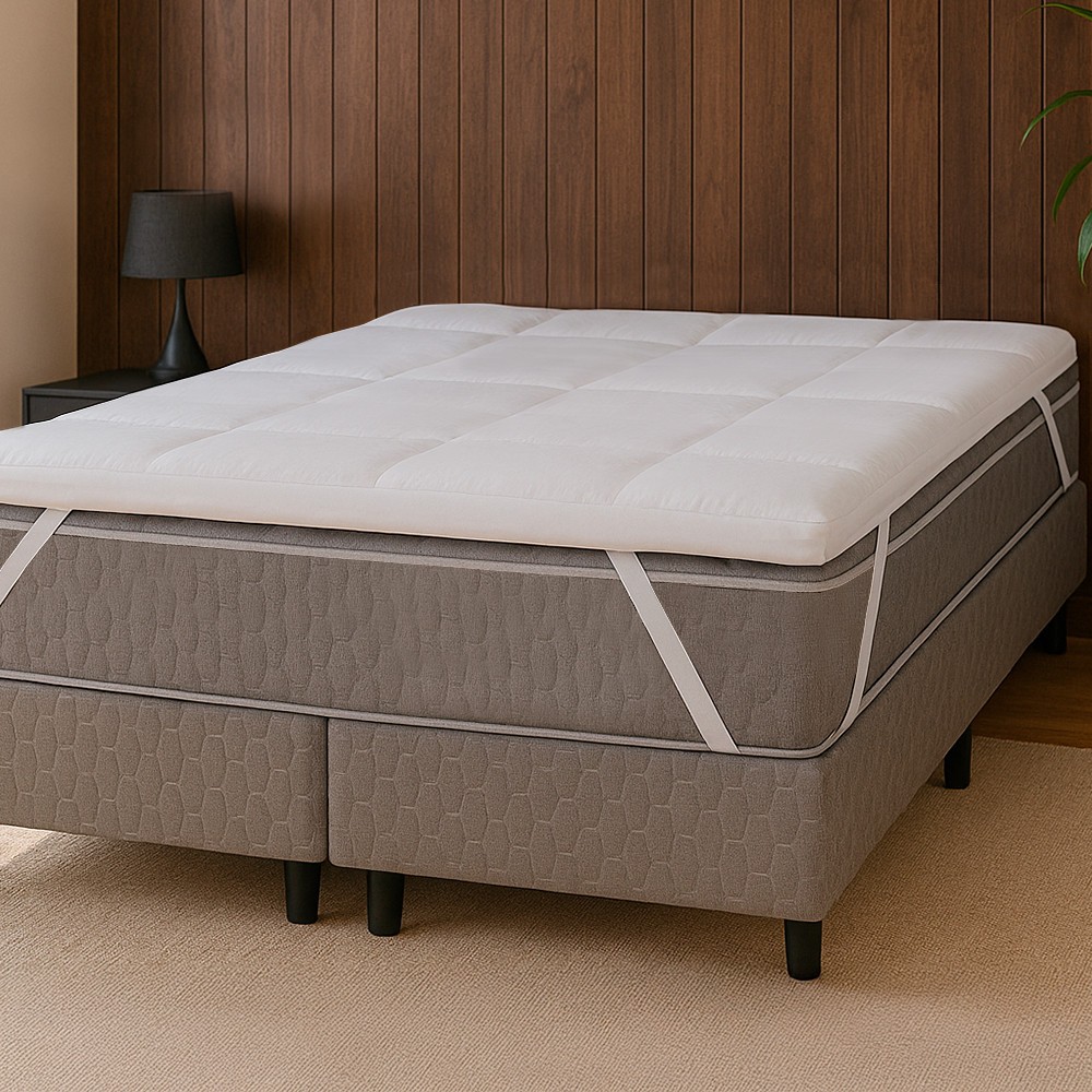 Pillow Top Casal Manta Siliconada Antial?rgico BF Colch?es 1 Pillow Top Casal Macio de Manta Siliconada Antialérgico 200 Fios BF Colchões