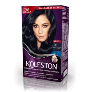 Tintura de Cabelo Koleston 28 Preto Azulado