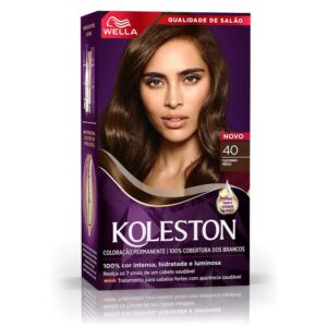 Tintura de Cabelo Koleston Cor 40 Castanho Médio