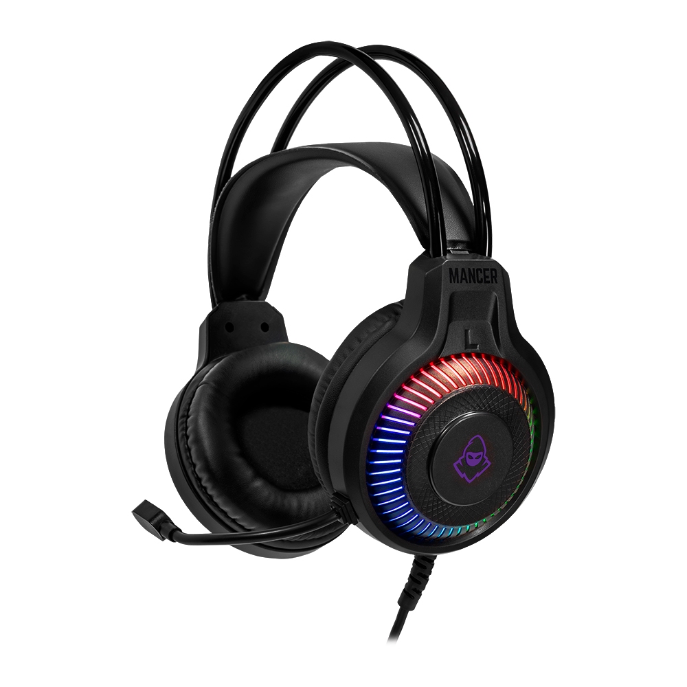 Headset Gamer Mancer Twilight S RGB Driver 40mm 1 Headset Gamer Mancer Twilight S RGB Driver 40mm