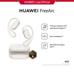 HUAWEI FreeArc: Fones de Ouvido Bluetooth Sem Fio com Autonomia de Até 28 Horas