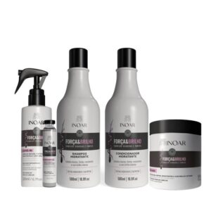 Inoar Kit Força e Brilho Produtos Hidratação