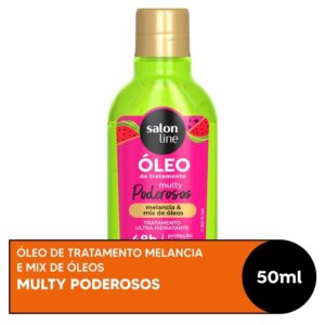 Óleo Reparador Cachos dos Sonhos Multy Poderosos Ação Antifrizz Salon Line 50ml