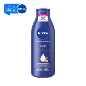 Loção NIVEA Milk Pele Seca e Extrasseca 200ml | Hidratação 48h