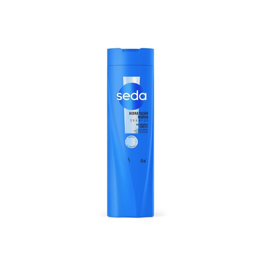 Shampoo Seda Hidratação Diária 325ml - Seda 1 Shampoo Seda Hidratação Diaria 325ml