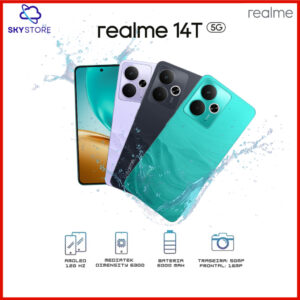Realme 14T 5G - Câmera 50MP, Bateria 6000mAh