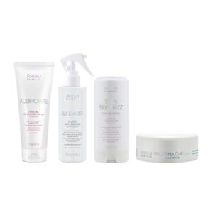Amend Essencial Kit Máscara de PH + Fluído Antiumidade + Leave-in Seca sem Frizz + Proteína Capilar