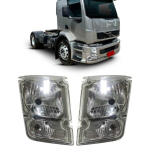 Par Farol Caminhão Compatível Volvo Vm 2006 A 2013