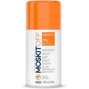 Repelente Moskitoff Aerossol 165ml Proteção contra Dengue