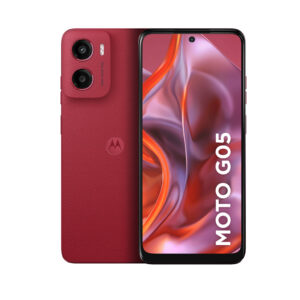Motorola Moto G05 256GB Vermelho - Tela 6.7" e Câmera 50MP