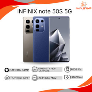 Infinix Note 50S 5G - Câmera 64MP