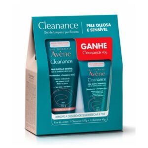 Kit Gel de Limpeza Purificante Avène Cleanance 150g + 40g