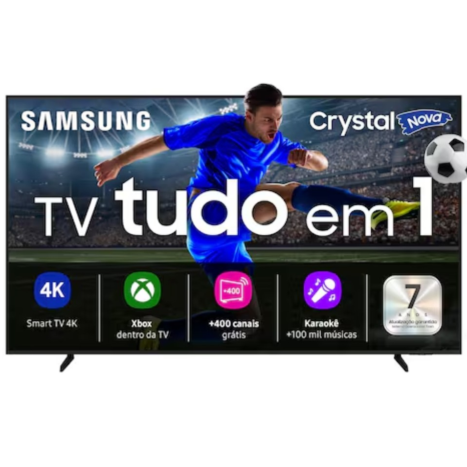 Smart TV Samsung 65" 4K Crystal UHD 65U8600F com Xbox Cloud