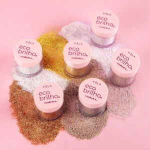 Ecobrilho Ela É Brilho Partículas Micas Finas Alta Fixação Vegano Original Vizzela