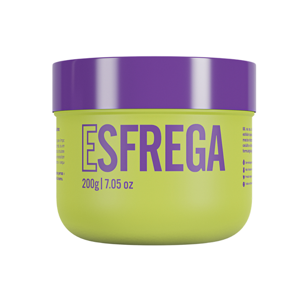 Esfoliante Corporal Esfrega - Celulite, Estrias e Renova??o 1 Esfoliante Creme Corporal Esfrega 200g Prevenção Estrias Hidratação e Celulite Renovação Celular