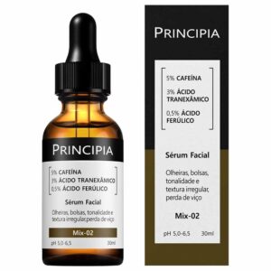 Sérum Principia Mix-02 (5% Cafeína + 3% Tranexâmico + Ferúlico)