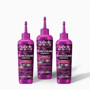 Tônico Meu Cronograma Perfeito Kit C/ 3 Unidades - Dabelle Hair