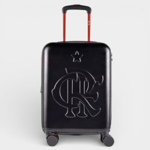 Mala de Bordo Bagaggio Flamengo CRF 10Kg Oficial - Preto e Vermelho