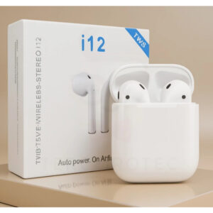 Fone Bluetooth I12 TWS Original - Som Imersivo e Livre!