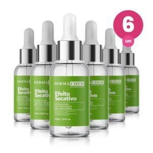 Kit 6 Sérum Efeito Secativo 30ml Dermachem