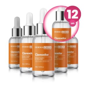 Kit 12 Sérum Clareador Clear 30ml Dermachem