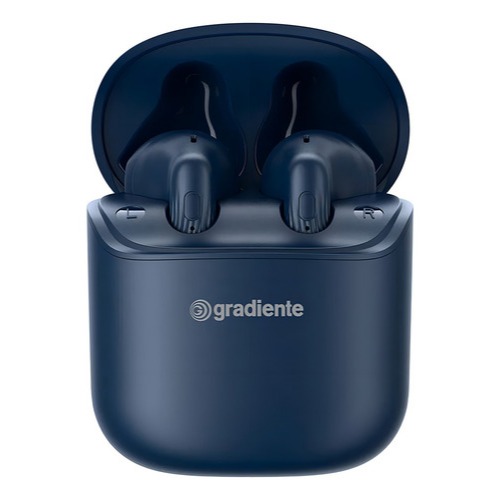 Fone de Ouvido Bluetooth Gradiente GFW7 TWS Sem Fio Azul 1 Fone de Ouvido Bluetooth Gradiente GFW7 TWS Sem Fio Azul