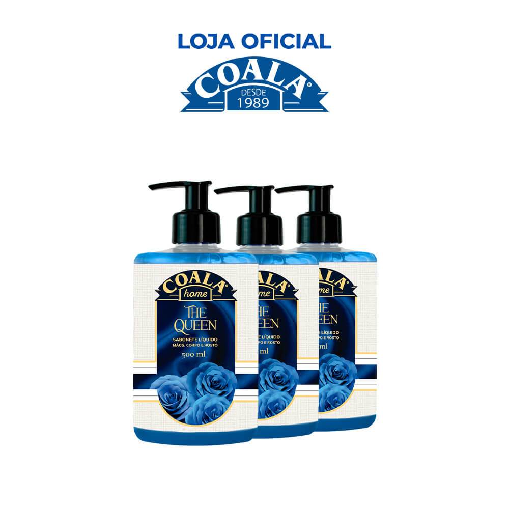 Kit Sabonete L?quido Coala The Queen 500ml 1 Kit 3 Unidades Sabonete Líquido Coala Home - The Queen - 500ml