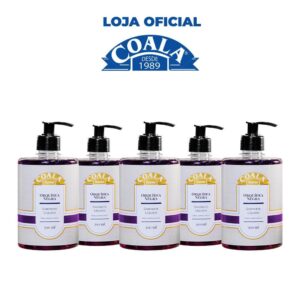 Kit 5 Unidades Sabonete Líquido Coala Home - Orquídea Negra - 500ml