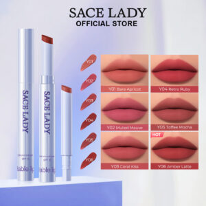 Batom Creme SACE LADY Matificado com Base Giratória alta pigmentação para o dia a dia