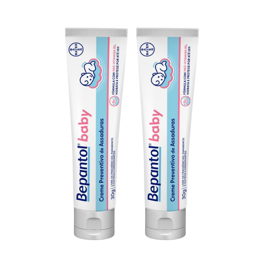 Kit 2 Pomadas Bepantol Baby Creme Antiassaduras 30g 1 Kit 2 Pomadas Bepantol Baby Creme Antiassaduras 30g