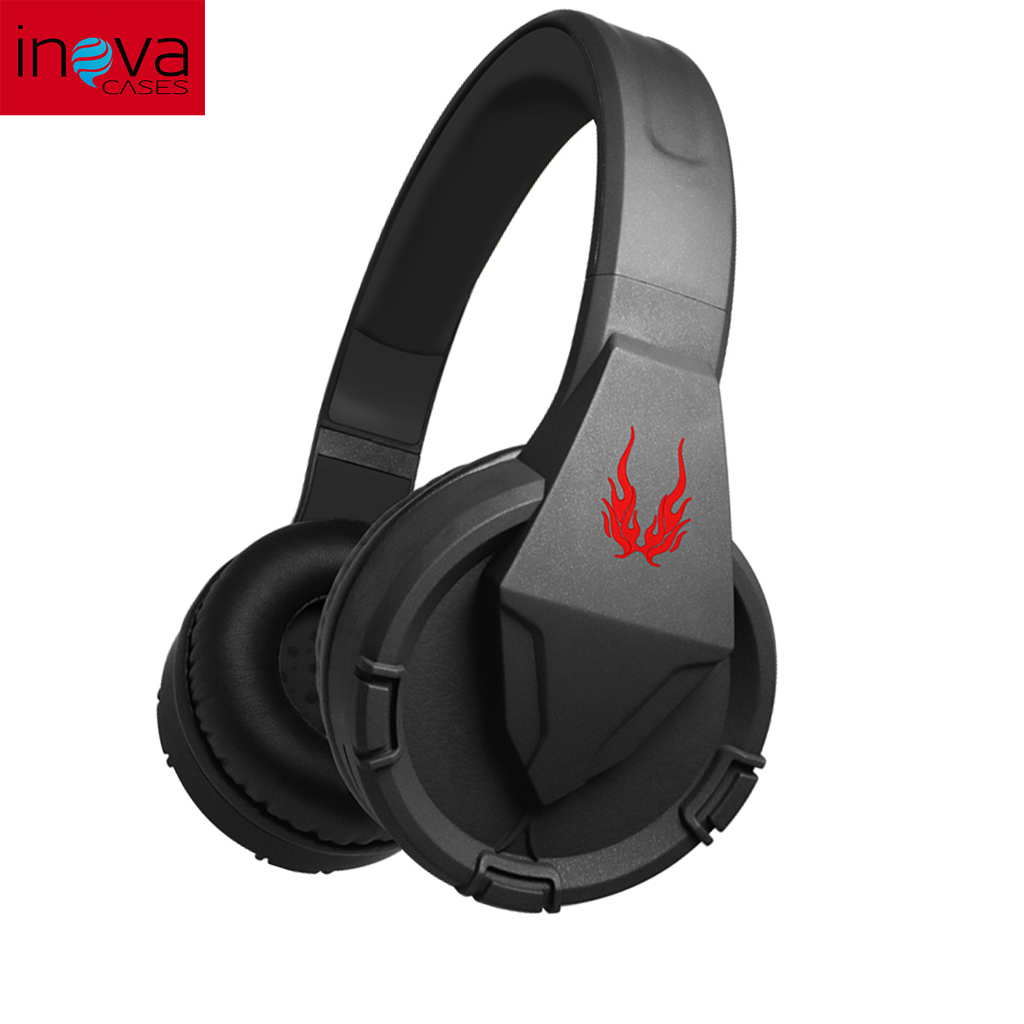 Headset Gamer Bluetooth Inova KV-6709 Sem Fio 1 Headset Gamer Bluetooth Inova KV-6709 Sem Fio