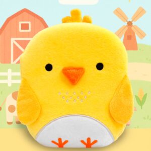 Livro Infantil de Pelúcia Histórias Fofinhas: O Pintinho