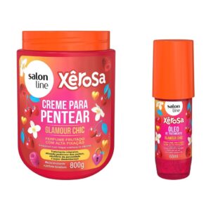 Kit Creme para Pentear + Óleo de Tratamento Xêrosa Glamour Chic