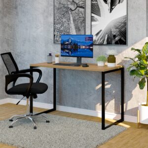 Mesa Para Computador Escrivaninha Industrial Home Office Escritório Quarto 90 e 120cm