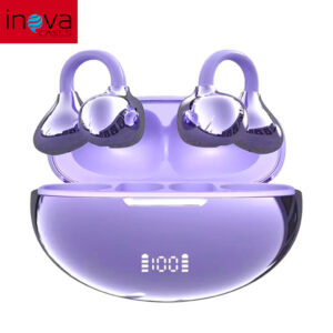 Fone de Ouvido Inova Bluetooth 6.1 Design em C Ergonômico