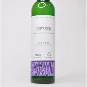 Shampoo Grandha Refresh para Cabelos Oleosos 300ml Terapia Capilar Reduz Caspa FRETE GRATIS