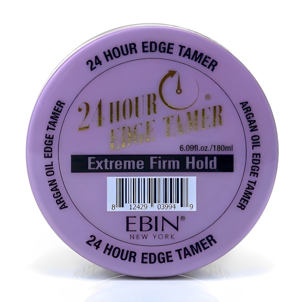 Gel Fixa??o Cabelo Ebin 24h - Edge Tamer 1 Gel Fixação Cabelo Ebin Edge Tamer E.F Hold 24-Hr 180ml
