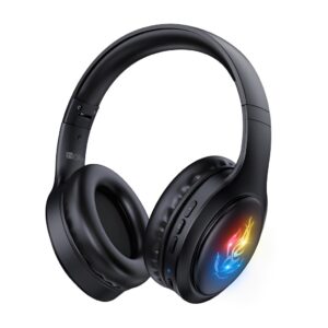 Headset Gamer Bluetooth 5.1 1Hora Sem Fio com Microfone