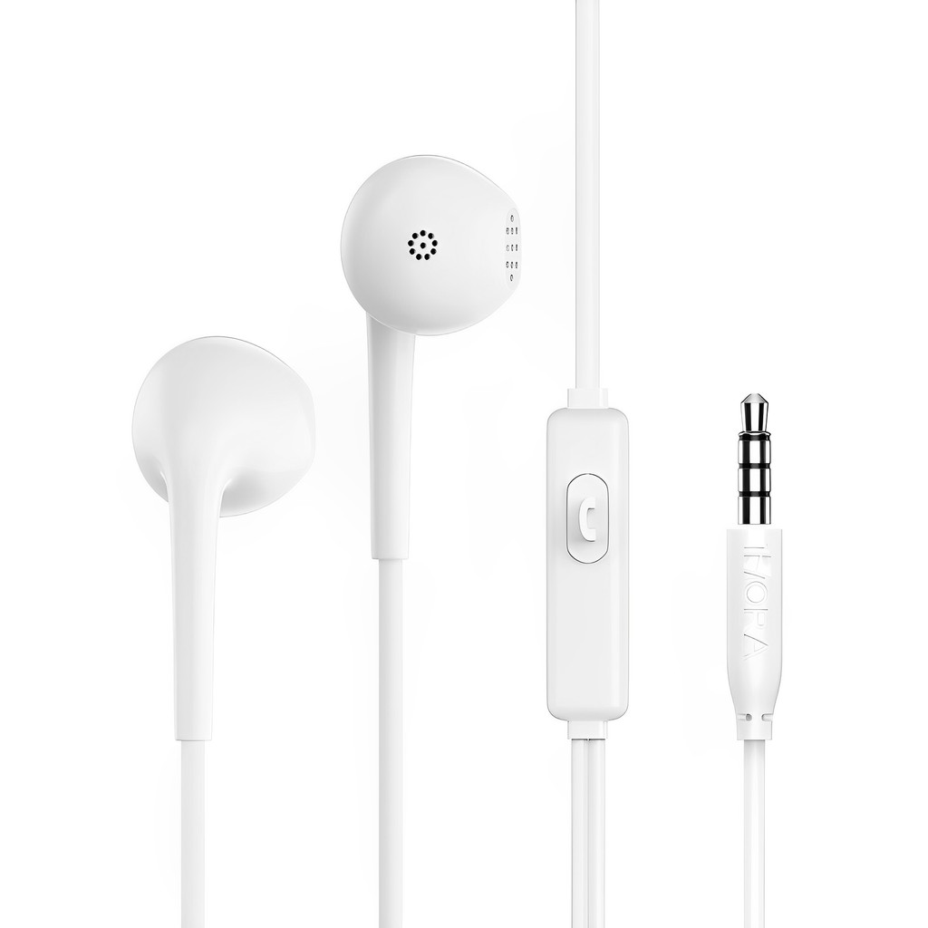 Fone de Ouvido 1Hora AUT117B Com Fio 3.5mm Branco 1 Fone de Ouvido 1Hora AUT117B Com Fio 3.5mm Branco