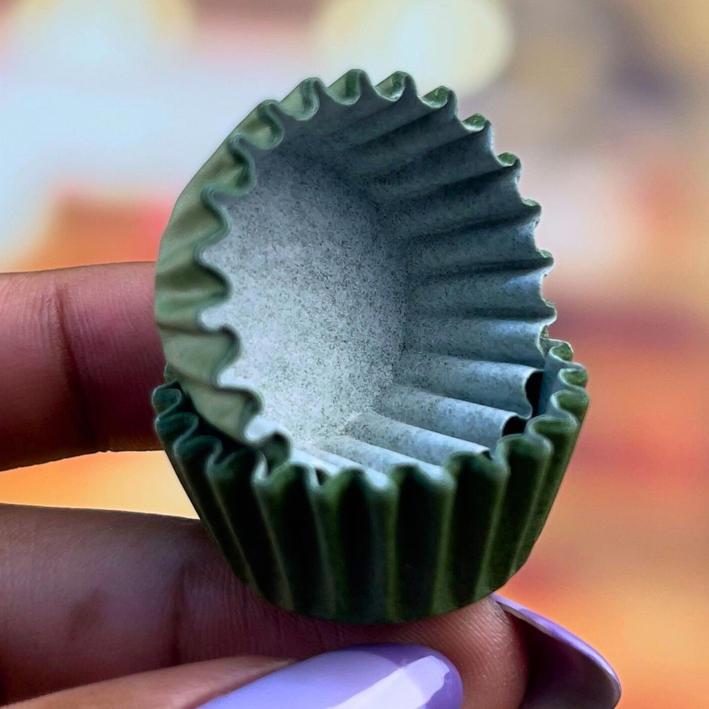 1000 FORMINHA BRIGADEIRO DE PAPEL FORNEAVEL NOBRE N.5 VERDE PISTACHE (PLAC)