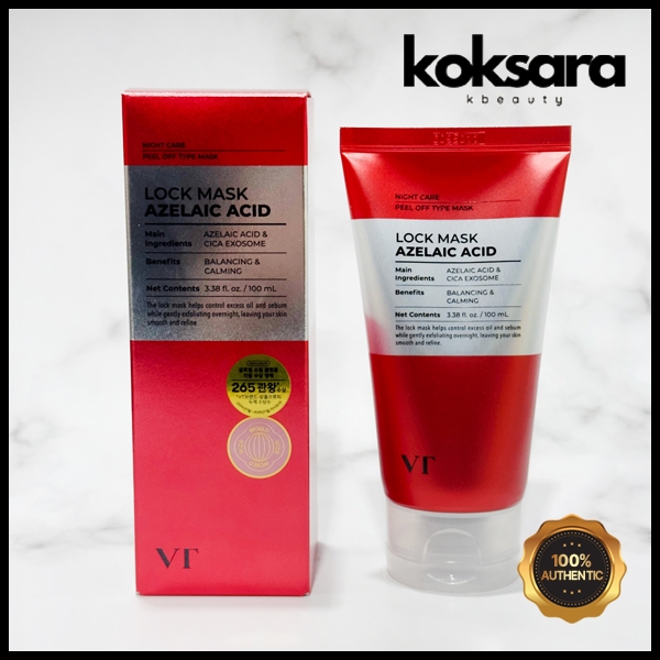 Máscara Facial Calmante VT A-Z Care Lock – 100ml