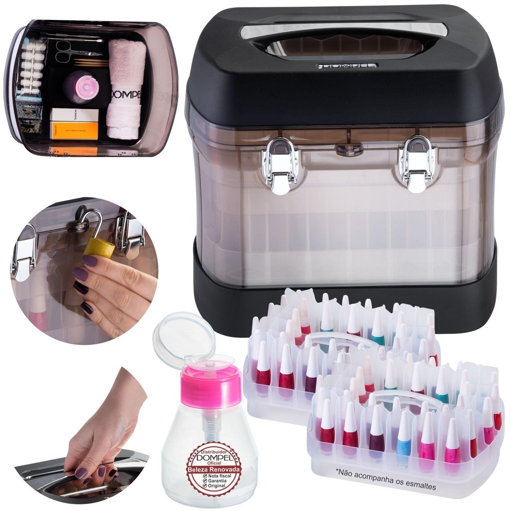 Carrinho Esmalte Manicure Dompel Smaltbag