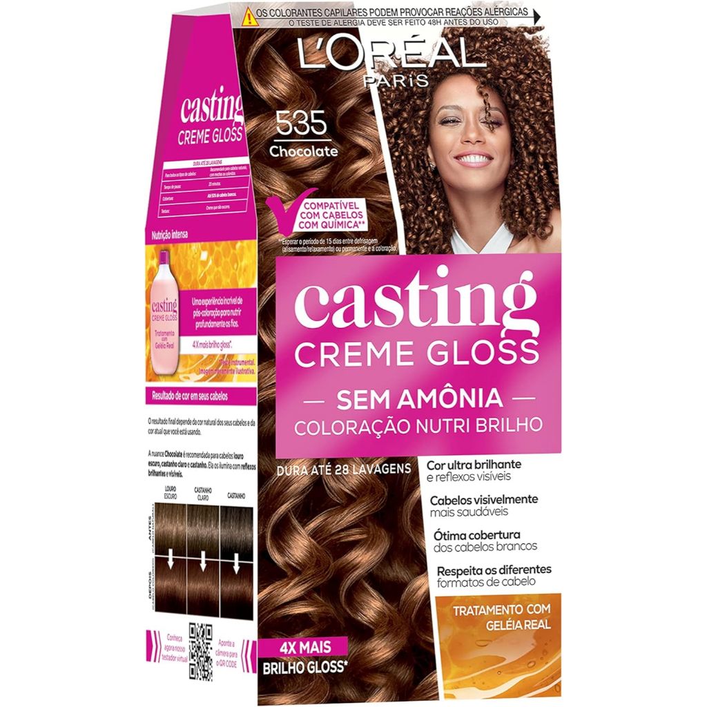 Tinta Casting Creme Gloss 535 Chocolate