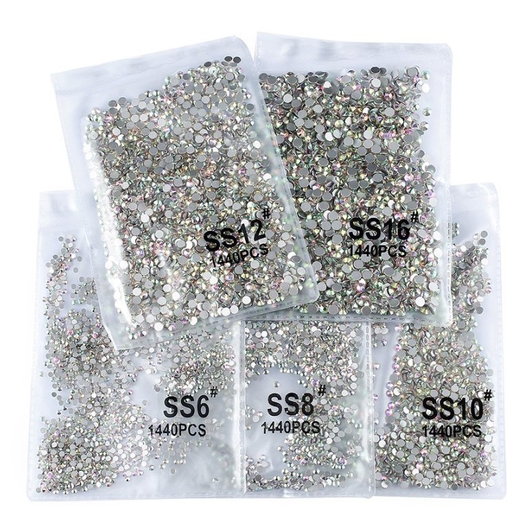 Kit 2880 Strass Cristal – Unhas e Artesanato
