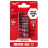 Kit Bits Hexagonais Milwaukee Shockwave 1