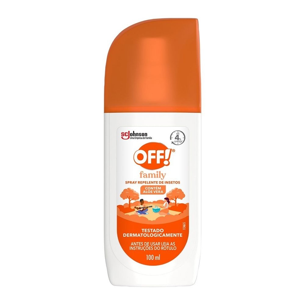 Repelente Off! Family Spray 100ml – Zika, Dengue