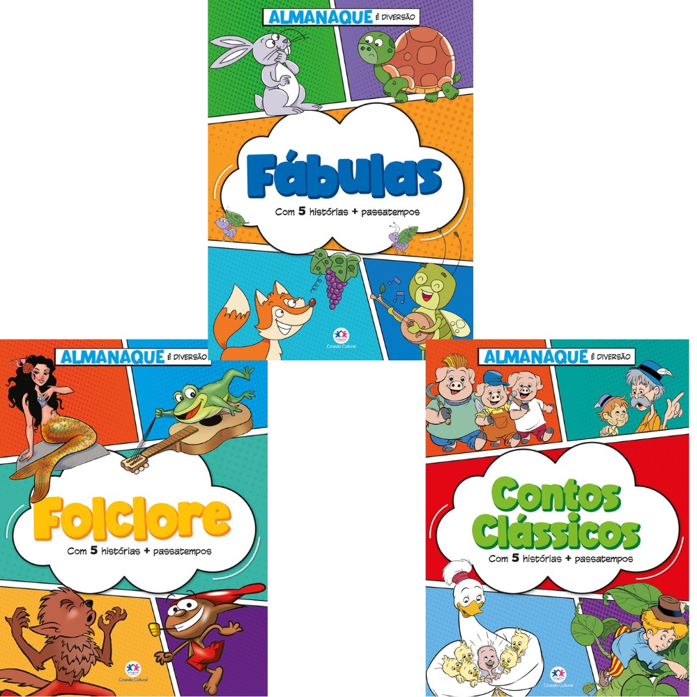 Kit Almanaque Infantil – Histórias e Jogos