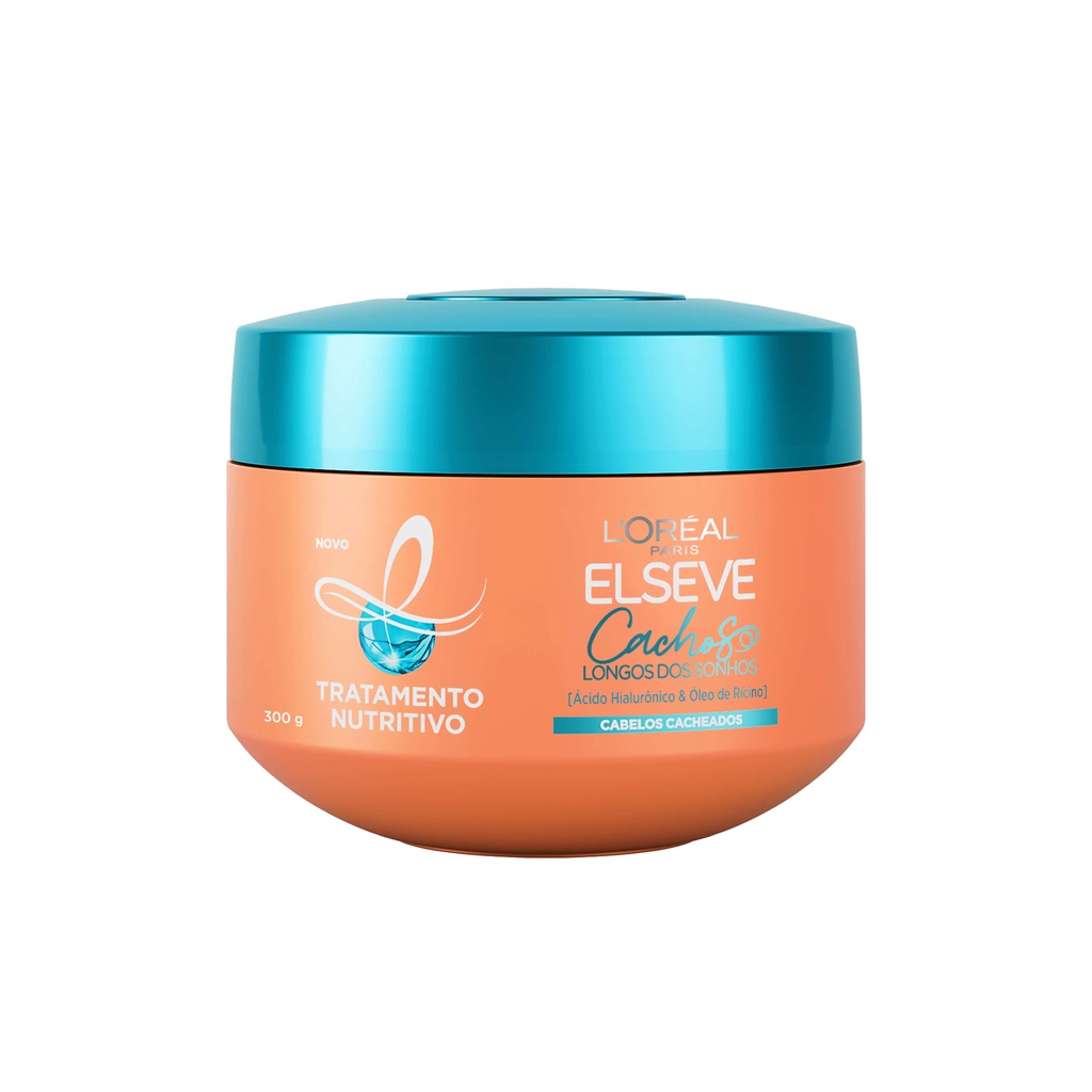 Creme de Tratamento Elseve Cachos Longos dos Sonhos 300ml 1 Creme de Tratamento Elseve Cachos Longos dos Sonhos 300ml
